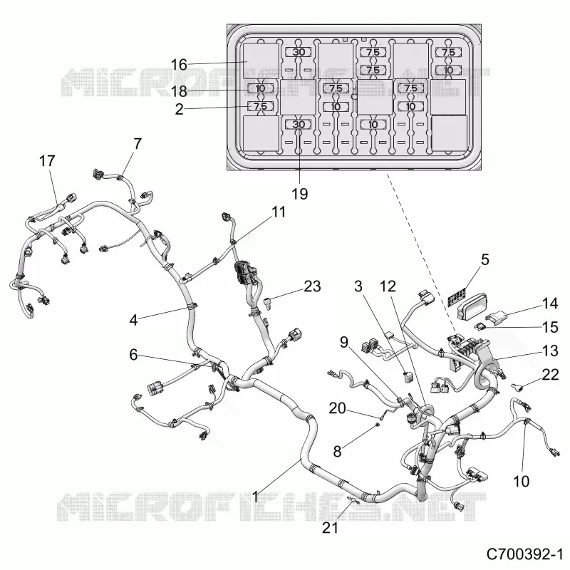 ELEKTRIC, WIRE HARNESS