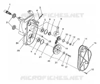 Kettenkasten ASSEMBLY 500 EFI/0930674 and  500 EFI SKS/0930574 (4922962296017A)