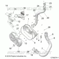 ANTRIEB, CLUTCH COVER AND DUCTING