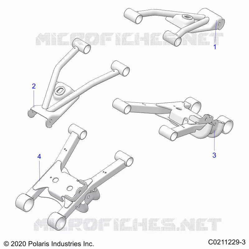 HINTERRADAUFHÃ„NGUNG CONTROL ARMS