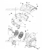 RÜCKZUG ANLASSER AND Gebläsegehäuse Sprint E/S (4915431543030A)
