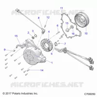 ENGINE, STATOR AND FLYRAD