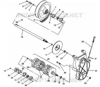 ANTRIEB ASSEMBLY XLT E940767,  XLT SP E940667    XLT SKS E940567 (49274227420018)
