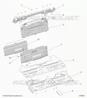 KAROSSERIE HINTEN CLOSEOFF, SIDE PANELS
