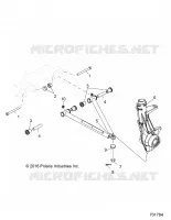 SUSPENSION, A-ARM AND STREBE MOUNTING