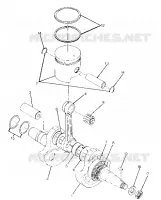 KURBELWELLE AND PISTON ASSEMBLY (4915951595037A)