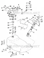 TREIBSTOFF TANK SL 650/B924058 (4922922292005A)