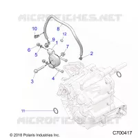 ANTRIEB, MAIN GEARCASE MOUNTING