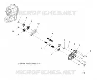 ANTRIEB, MAIN GETRIEBEGEHÄUSE OUTPUT SHAFT