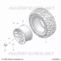 RADS, REAR TIRE