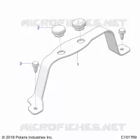 ENGINE, LUFTEINLASS SYSTEM BRACKET