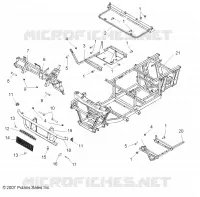 CHASSIS, RAHMEN AND FRONT BUMPER