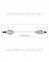 ANTRIEB, FRONT HALF SHAFT
