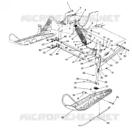 FRONT SUSPENSION AND SKI 500 EFI/0930674 AND  500 EFI SKS/0930574 (4922962296011A)