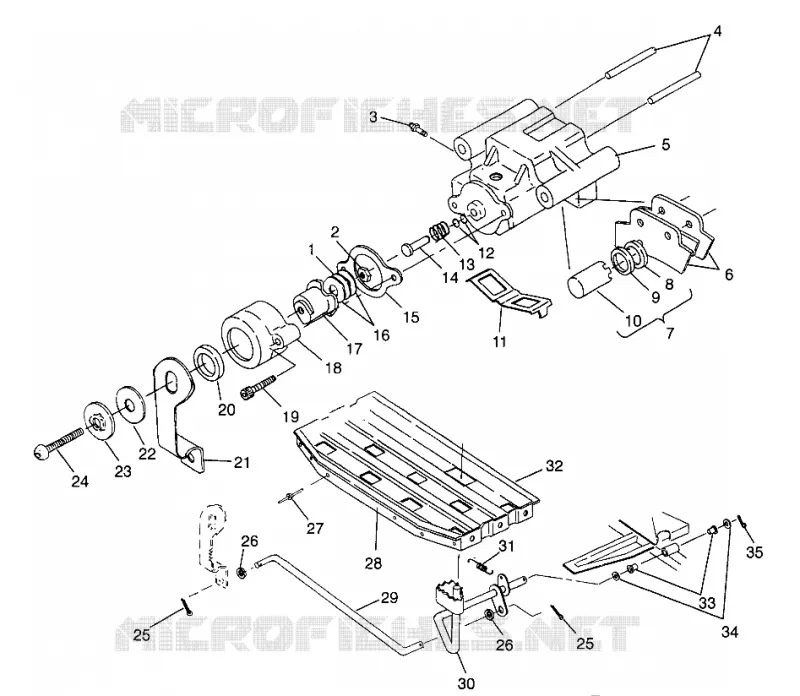 HINTERBREMSE Scrambler W967840 (4935823582C004)