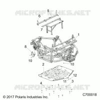 CHASSIS, MAIN FRAME AND SKID PLATES