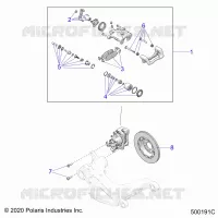 BRAKES, BREMSZANGE HINTEN