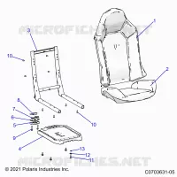 SITZ ASM., PASSENGER,
