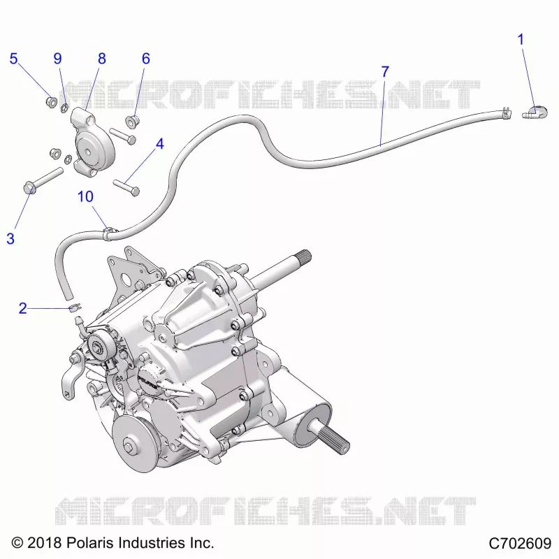 ANTRIEB, MAIN GEARCASE MOUNTING- Z21CHA57K2 (C702609)