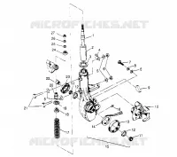 FRONT Verstrebung 6x6 400L