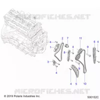 ENGINE, TIMING KETTEN AND RELATED