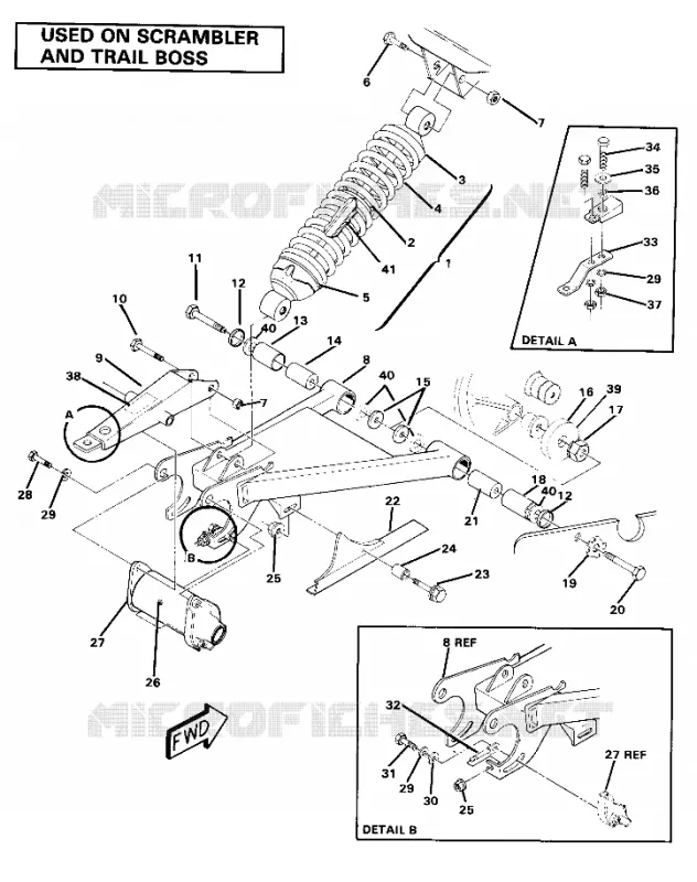 SWING ARM WELDMENT AND FEDER ASSEMBLY (4911991199032A)