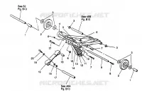 FRONT Drehmomentarm WIDETRAK LX 0962064 and EUROPEAN WIDETRAK LX E962 (4931643164B011)