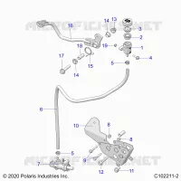 BRAKES, BRAKE PEDAL AND MASTER CYLINDER