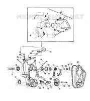 BREMSE and Kettenkasten 500 SPX (4922552255019A)
