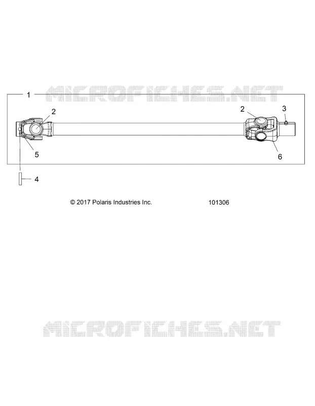 DRIVE TRAIN, KARDANWELLE, FRONT