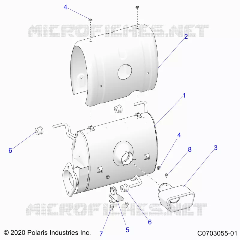 ENGINE, ABGASSYSTEM, SILENCER AND RELATED