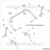SUSPENSION, FRONT STABILISATORSTANGE