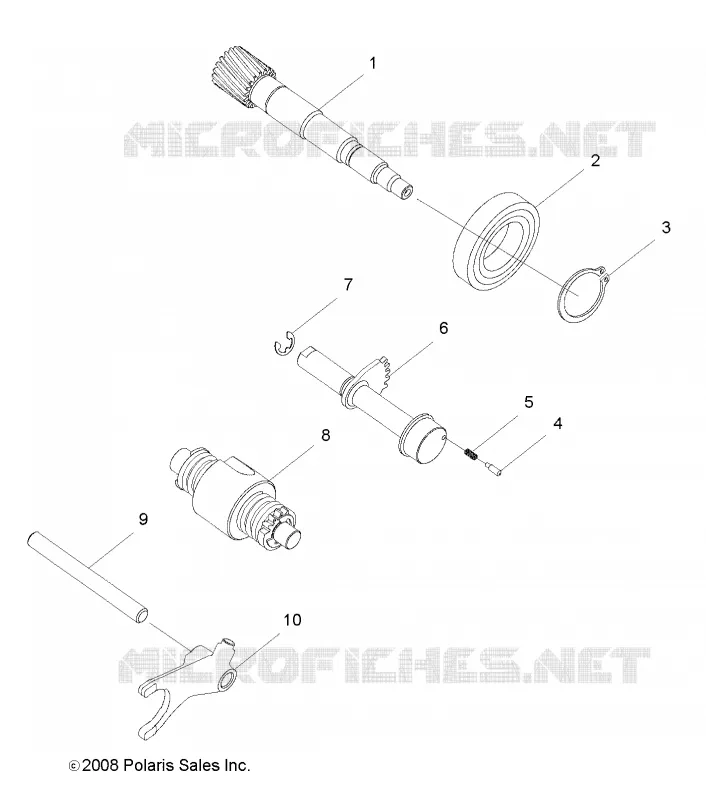 ANTRIEB, DRUM VERSCHIEBUNG