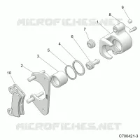 HINTERBREMSE CALIPER