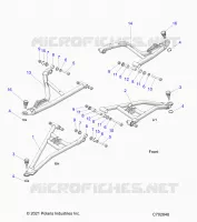 FRONT SUSPENSION CONTROL ARMS