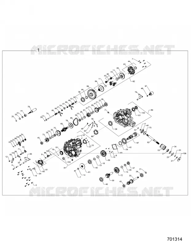 ANTRIEB, MAIN GEARCASE
