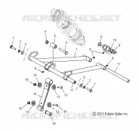 FRONT Drehmomentarm