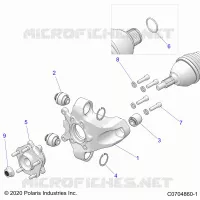SUSPENSION, HECKTRÃ¤GER AND HUB
