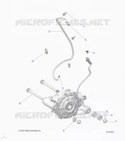 ANTRIEB, FRONT GEARCASE MOUNTING
