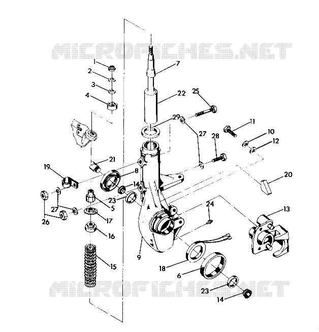 FRONT Verstrebung  6X6  UPDATE 2-91 (4919811981010A)