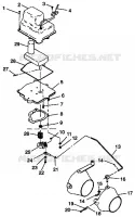 TRIM-PAKET SL 780 B974088 and Intl. SL 780 I974088 (4940924092B005)