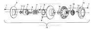 angetriebene Kupplungs WIDETRAK LX 0942064 (49250425040024)