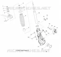 FRONT SUSPENSION STREBE