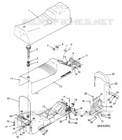SITZ   GASBEHÄLTER ASSEMBLY 500 EFI SKS 0962574, 500 EFI RMK 0962974, and EU (4931983198A007)