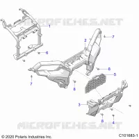 FRONTSTOSSSTANGE AND MOUNTING