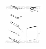 TOOL KIT TRAIL RMK 0980961 (4942214221C012)
