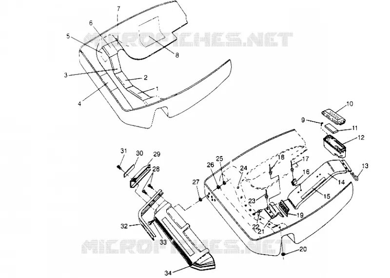 NOSEPAN ASSEMBLY  RXL 0956768 (4930783078A009)