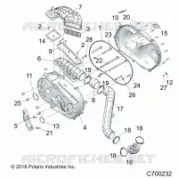 ANTRIEB, CLUTCH COVER AND DUCTING