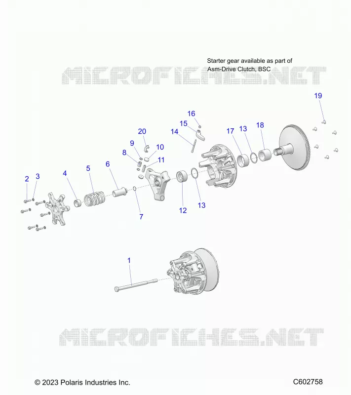 ANTRIEB, CLUTCH, PRIMARY