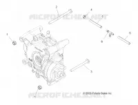 DRIVE TRAIN, GEARCASE MOUNTING, REAR